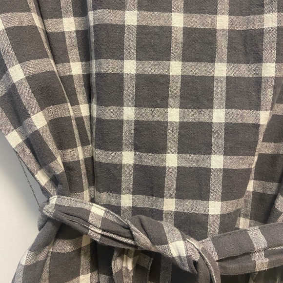 Linen Checked stop - Picture 2 of 3